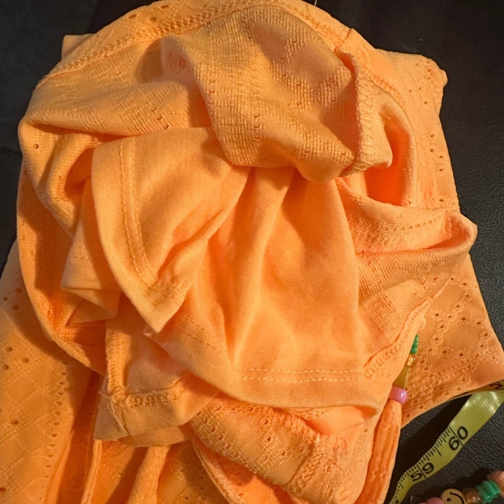 Orange halter dress - Picture 8 of 8